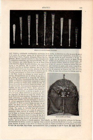 LAMINA V13389: Abanicos de la colección Pirozzini