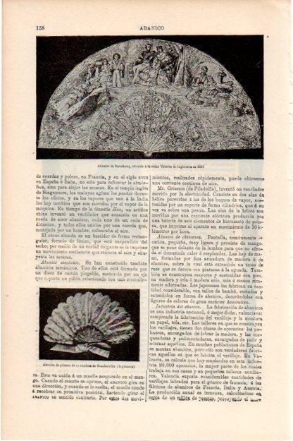 LAMINA V13388: Abanico de Duvelleroy