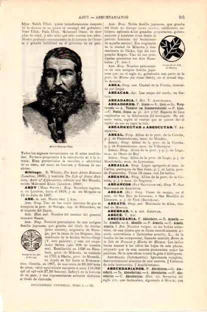 LAMINA V13435: Abd-ur-Rahman Khan