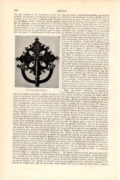 LAMINA V13430: Cruz abisinia en Museo Vaticano