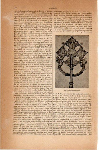 LAMINA V13429: Cruz abisinia en Museo Britanico