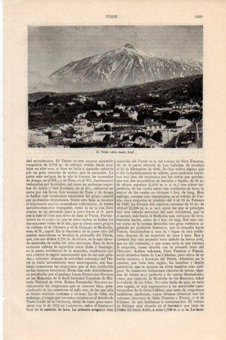 LAMINA V13343: El Teide