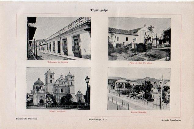 LAMINA V13338: Vistas de Tegucigalpa, Honduras
