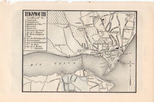 LAMINA V13345: Plano de Teignmouth