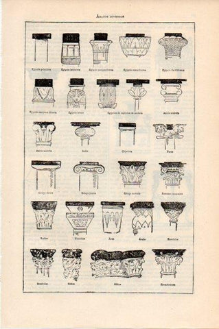 LAMINA V13366: Tipos de abacos