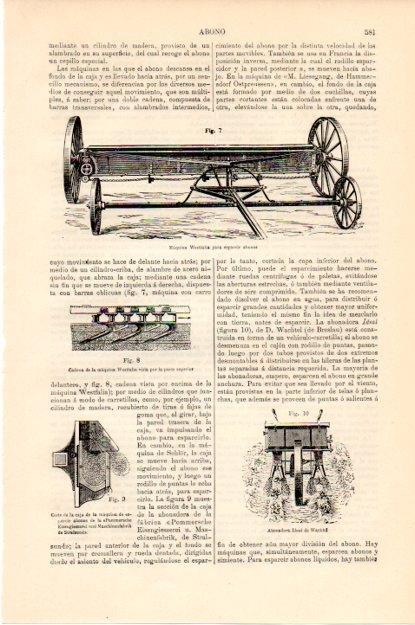 LAMINA V13439: Maquina Westfalia para esparcir abono