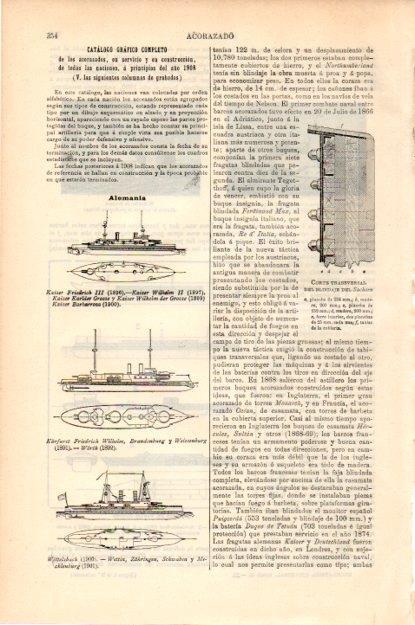 LAMINA V13527: Acorazados de Alemania