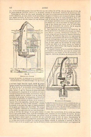 LAMINA V13509: Convertidor de acero Witherow