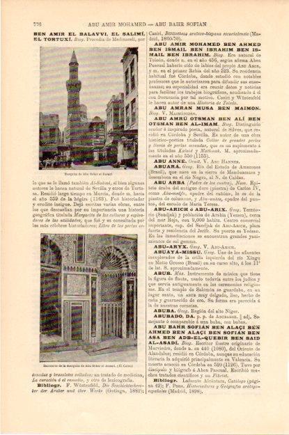 LAMINA V13466: Mezquita de Abu Beker el Ansari