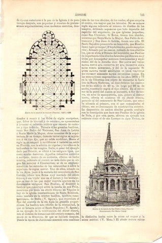LAMINA V13462: Abside de la Catedral de San Pedro en Caen, Francia