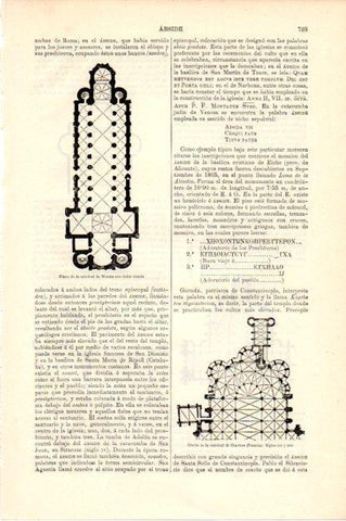 LAMINA V13461: Abside de la Catedral de Chartres