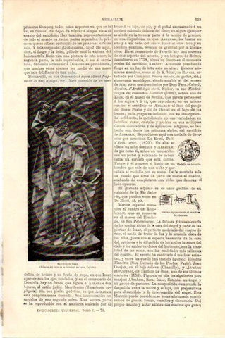 LAMINA V13445: Sacrificio de Isaac, silleria Catedral de Leon