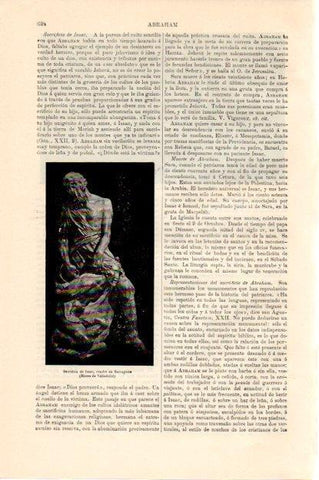 LAMINA V13443: Sacrificio de Isaac, por Berruguete