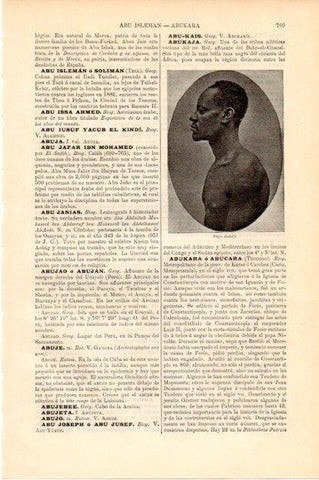 LAMINA V13468: Negro de abukaja