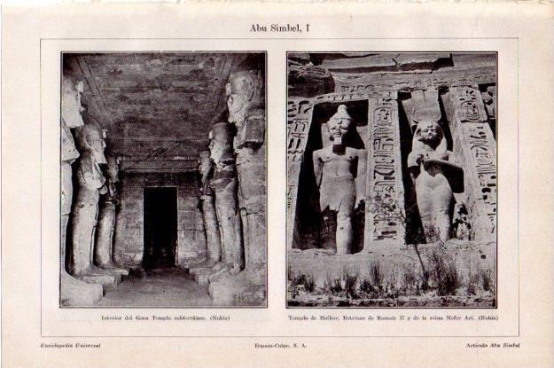 LAMINA V13473: Abu Simbel, Egipto