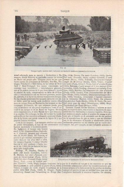 LAMINA V13156: Tanque ingles modelo 1927