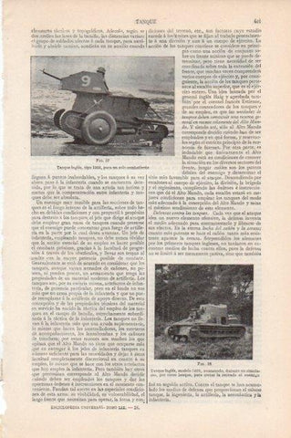 LAMINA V13155: Tanque ingles modelo 1926
