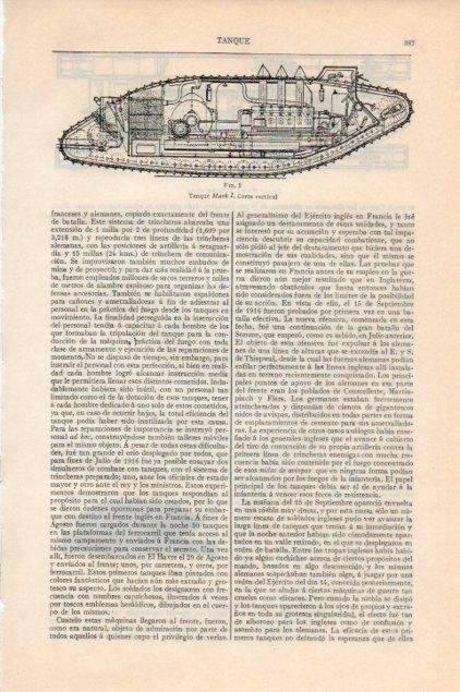 LAMINA V13149: Tanque Medio Mark I