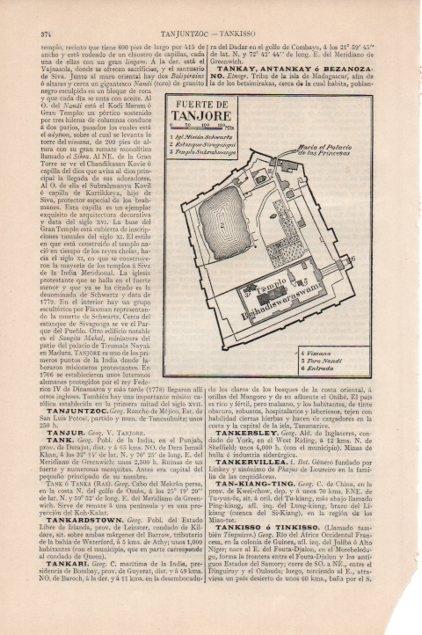 LAMINA V13146: Plano del fuerte de Tanjore, India