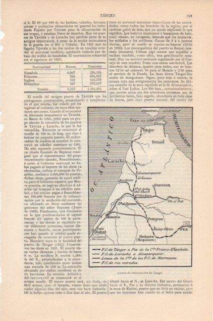 LAMINA V13139: Mapa de los ferrocarriles de Tanger