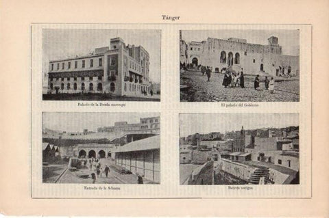 LAMINA V13136: Vistas de Tanger