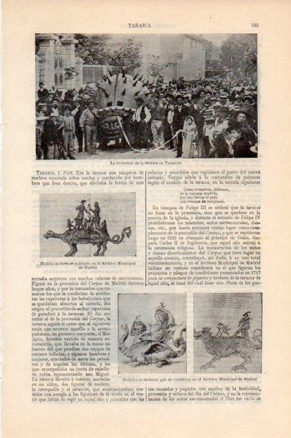 LAMINA V13190: La procesion de la tarasca en Tarascon