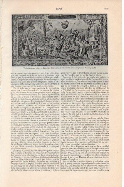 LAMINA V13171: La Glotoneria tapiz de Petervan Aelst