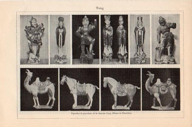 LAMINA V13131: Porcelanas de la dinastia Tang