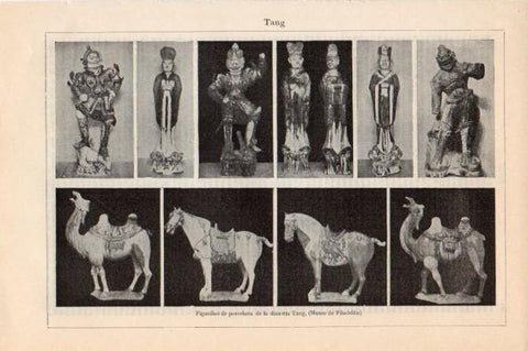 LAMINA V13131: Porcelanas de la dinastia Tang