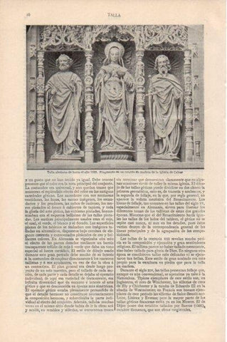LAMINA V13087: Retablo de la iglesia de Calcar