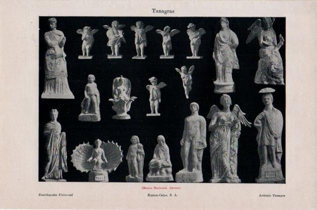 LAMINA V13128: Esculturas del Museo Nacional de Atenas
