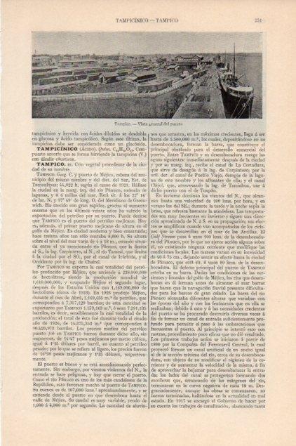 LAMINA V13125: Puerto de Tampico, Mejico