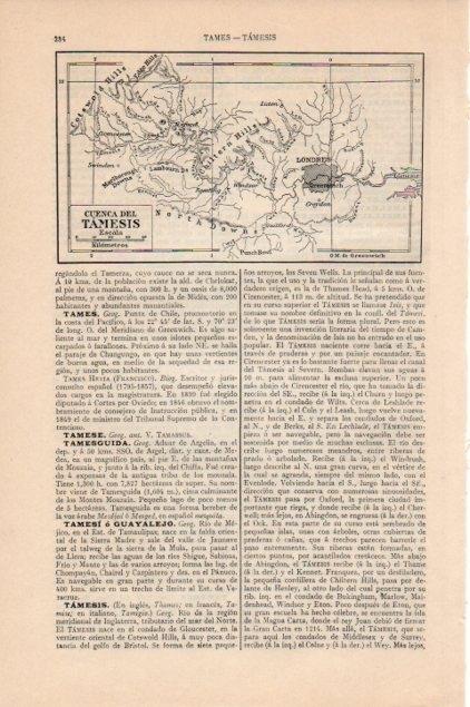 LAMINA V13121: Mapa de la cuenca del Tamesis