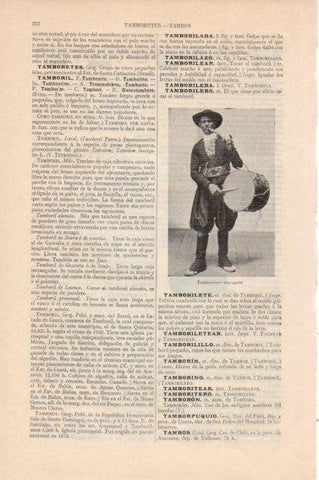 LAMINA V13118: Tamborilero maragato