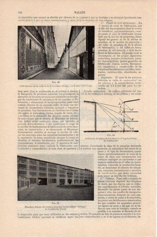 LAMINA V13108: Talleres Delage en Courbevole, Francia