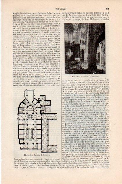 LAMINA V13194: Interior de la Catedral de Tarazona
