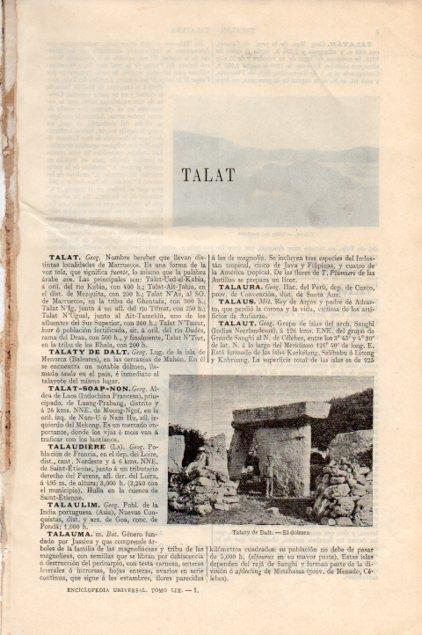 LAMINA V13278: Dolmen de Talaty de Dalt