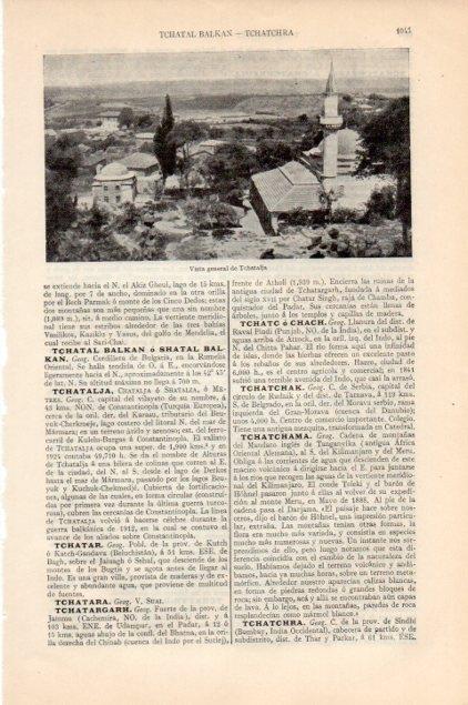 LAMINA V13261: Vista de Tchatalja, Turquia