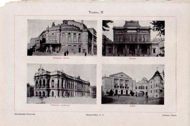 LAMINA V13287: Teatro Raimund, Beziers, Flamenco y Badem
