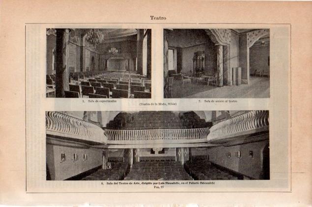 LAMINA V13296: Teatro de la Moda en Milan