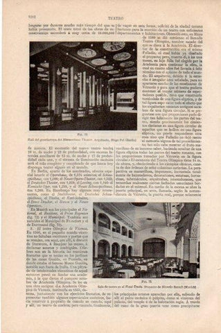 LAMINA V13294: Teatro en el hotel Union en Munich