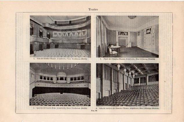 LAMINA V13292: Teatros de Berlin y Munich