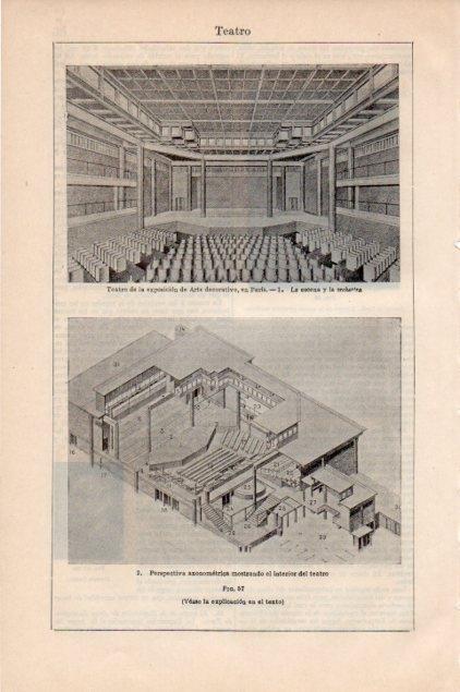 LAMINA V13289: Teatro de la exposicion de Arte decorativo en Paris