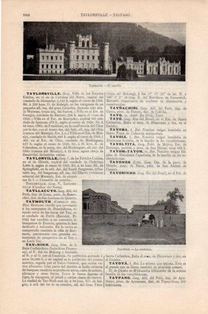 LAMINA V13256: Castillo de Taymouth
