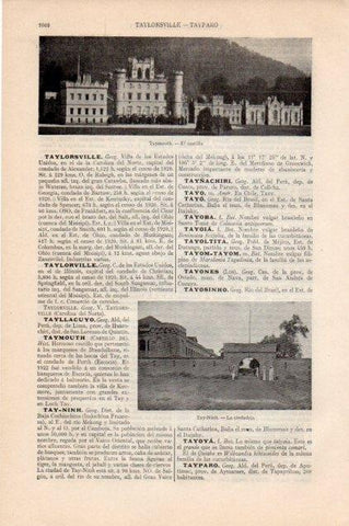LAMINA V13256: Castillo de Taymouth