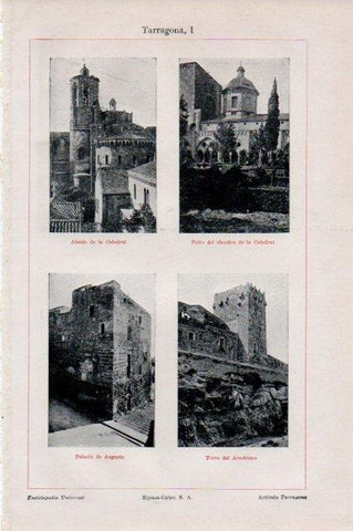 LAMINA V13212: Monumentos de Tarragona