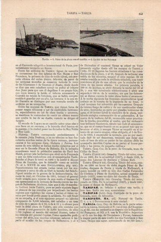 LAMINA V13200: Playa e isla de las Palomas en Tarifa, Cadiz