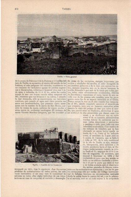 LAMINA V13199: Vista y Castillo de los Guzmanes en Tarifa