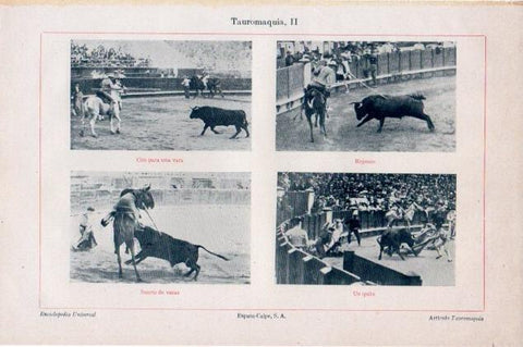 LAMINA V13248: Tauromaquia II