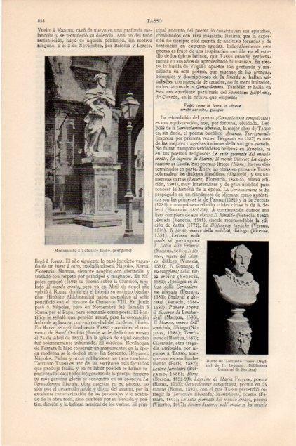 LAMINA V13236: Monumento a Torcuato Tasso